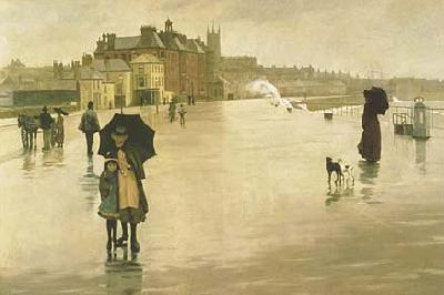 Norman Garstin The Rain it Raineth Every Day oil painting picture